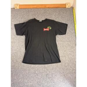 Vintage 1996 Budweiser T-Shirt Bud Weis Er Frogs Lilly Pads Size Large